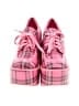Sugar Thrillz Plaid Pink Heels Size 7 - photo 2