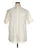 Covington Solid Ivory Short Sleeve Button-Down Shirt Size 16 - photo 1