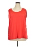 Zella Red Sleeveless T-Shirt Size 3X - photo 1