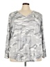 Unbranded Silver Long Sleeve T-Shirt Size 4X - photo 1