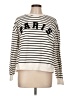 H&M Stripes Ivory Pullover Sweater Size L - photo 1