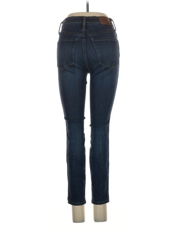 Madewell Petite 10" High-Rise Skinny Jeans in Danny Wash: TENCEL&trade; Denim Edition (view 2)