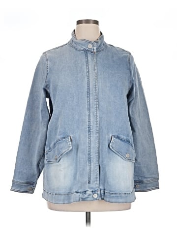 LOGO by Lori Goldstein Denim Jacket (view 1)
