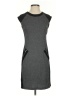 En Focus Studio Solid Gray Casual Dress Size 4 - photo 1