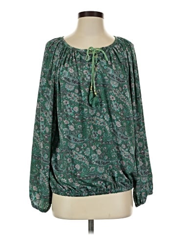 Karma Highway Long Sleeve Blouse (view 1)
