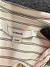 Vince. Stripes Ivory Long Sleeve Blouse Size XS - photo 4