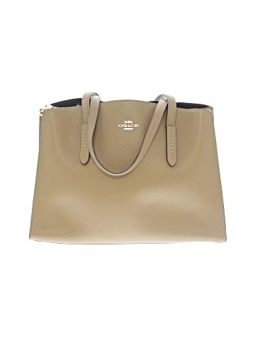 Coach Leather Satchel (view 1)