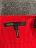 Maje Red Turtleneck Sweater Size Med (2) - photo 7