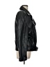 Topshop 100% Polyurethane Black Jacket Size 10 - photo 4