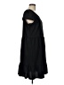 Sandra Darren Solid Black Casual Dress Size L - photo 4