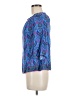 Southern Tide Blue 3/4 Sleeve Blouse Size M - photo 5