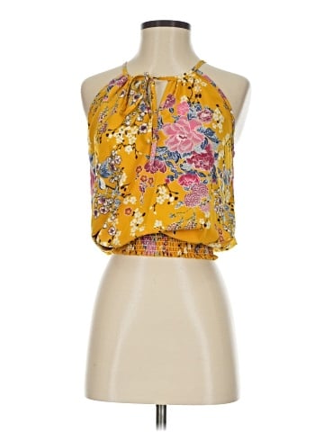 Paper Crane Sleeveless Blouse (view 1)