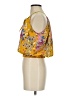 Paper Crane Yellow Sleeveless Blouse Size XS - photo 5