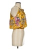 Paper Crane Yellow Sleeveless Blouse Size XS - photo 4
