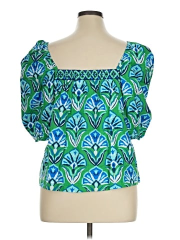 Printfresh Short Sleeve Blouse (view 2)