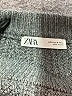 Zara Plaid Gray Pullover Sweater Size M - photo 7