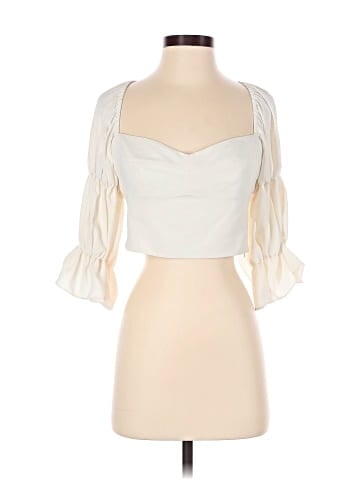 Amanda Uprichard 3/4 Sleeve Blouse (view 1)