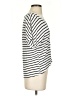 Mossimo 100% Rayon Stripes Ivory Short Sleeve T-Shirt Size XS - photo 4