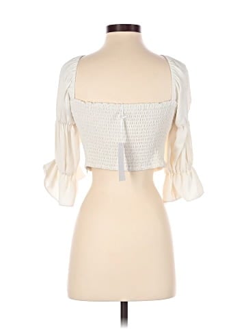 Amanda Uprichard 3/4 Sleeve Blouse (view 2)