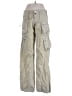 Johnny Was Silver Cargo Pants Size 6 - photo 1