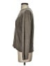 Talbots 100% Cotton Metallic Gray Pullover Sweater Size S - photo 5