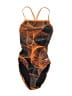 Speedo Graphic Orange One Piece Swimsuit Size XS (30) - photo 1