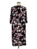Catherines Print Black Casual Dress Size 1X - photo 2