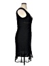 Hourglass 100% Polyester Black Cocktail Dress Size XL - photo 4