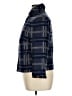 Akris Punto Plaid Checkered-gingham Tweed Blue Jacket Size 14 - photo 5