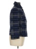 Akris Punto Plaid Checkered-gingham Tweed Blue Jacket Size 14 - photo 4