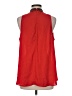 Le Lis 100% Polyester Red Sleeveless Blouse Size M - photo 2