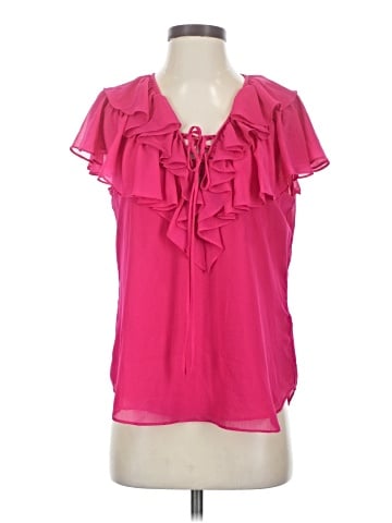 Lauren by Ralph Lauren Short Sleeve Blouse (view 1)