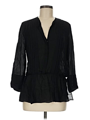 L'Agence 3/4 Sleeve Blouse (view 1)