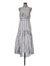 Veronica Beard Stripes Gray Casual Dress Size 6 - photo 1
