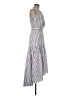 Veronica Beard Stripes Gray Casual Dress Size 6 - photo 4