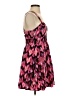 Express 100% Rayon Hearts Pink Cocktail Dress Size S - photo 4