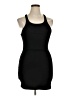 LNA Solid Black Cocktail Dress Size XL - photo 1