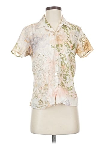 Harley Davidson Short Sleeve Silk Top (view 1)