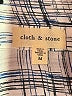Cloth & Stone 100% Rayon Plaid Blue Long Sleeve Blouse Size M - photo 7