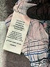 Cloth & Stone 100% Rayon Plaid Blue Long Sleeve Blouse Size M - photo 8