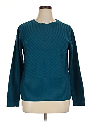 Liz Claiborne Long Sleeve Top (view 1)