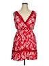 Eyeshadow Paisley Red Cocktail Dress Size XL - photo 1