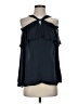 Libby Edelman 100% Polyester Black Sleeveless Blouse Size XS - photo 1