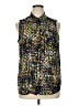 Liz Claiborne 100% Polyester Black Sleeveless Blouse Size XL (petite) - photo 1
