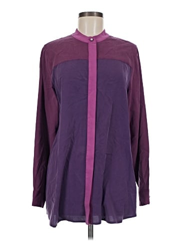 Soft Surroundings Long Sleeve Silk Top (view 1)