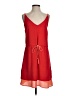 Tinley Road 100% Polyester Color Block Red Casual Dress Size S - photo 1