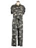 Le Superbe Camo Gray Jumpsuit Size 6 - photo 1