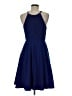 Lulus Solid Blue Cocktail Dress Size M - photo 2