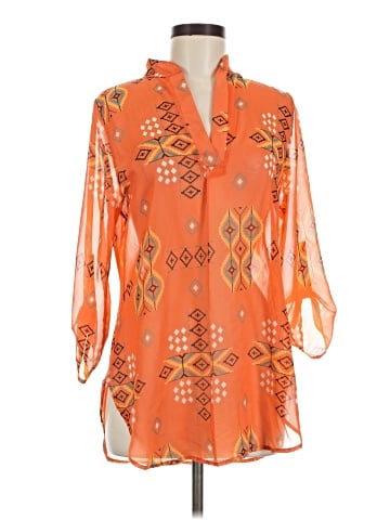 Auditions 3/4 Sleeve Blouse (view 1)