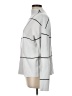 Tahari Silver Long Sleeve Blouse Size L - photo 5